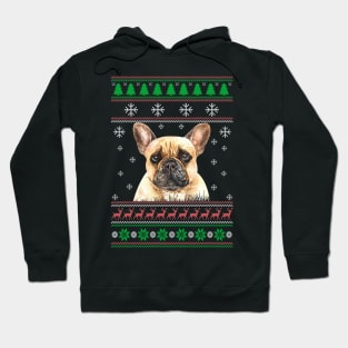 Cute French Bulldog Lover Ugly Christmas Sweater For Women And Men Funny Gifts Hoodie